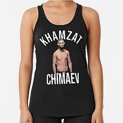 Khamzat Chimaev Racerback Tank Top
