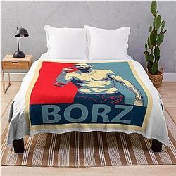 Khamzat Chimaev 2022 Throw Blanket