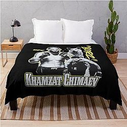 Khamzat Chimaev Borz UFC Throw Blanket