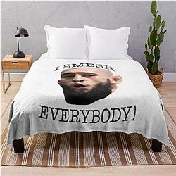 Khamzat Chimaev I Smesh Everybody Throw Blanket
