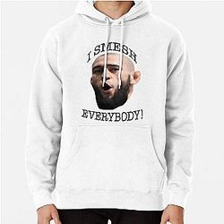 Khamzat Chimaev Smesh Pullover Hoodie