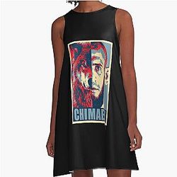 Khamzat Chimaev Hopes A-line Dress