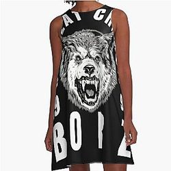 Khamzat Chimaev - Borz A-Line Dress