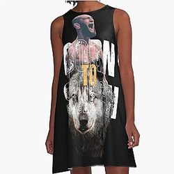 Khamzat Chimaev A-Line Dress