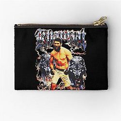 Khamzat Chimaev Born in War Zipper Pouch