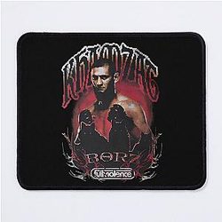 Khamzat Chimaev Borz Tour 2 Mouse Pad