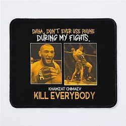 Khamzat Chimaev Smesh Machine Mouse Pad