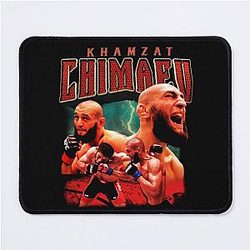 Khamzat Chimaev Mouse Pad