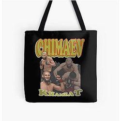 Khamzat Chimaev Smesh Bros All Over Print Tote Bag