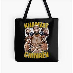 Khamzat Chimaev Mountain Wolf Tote Bag