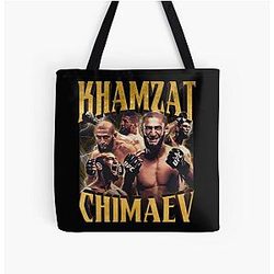 Khamzat Chimaev All Over Print Tote Bag