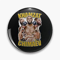 Khamzat Chimaev Mountain Wolf Pin