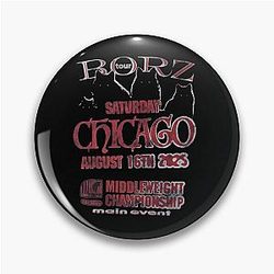 Khamzat Chimaev Borz Tour Pin