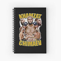 Khamzat Chimaev Spiral Notebook