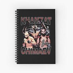 Khamzat Chimaev Borz Spiral Notebook