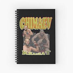 Khamzat Chimaev Spiral Notebook