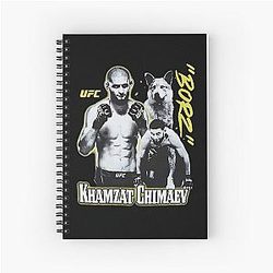 Khamzat Chimaev Borz UFC Notebook