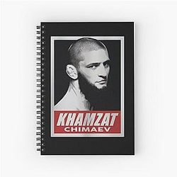 Khamzat Chimaev Chechen Storm Notebook