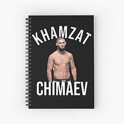 Khamzat Chimaev Spiral Notebook