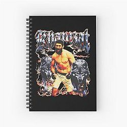 Khamzat Chimaev Born in War Spiral Notebook