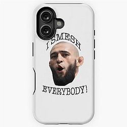 Khamzat Chimaev I Smesh Everybody iPhone Tough Case