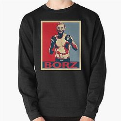 Khamzat Chimaev Borz MMA Pullover Sweatshirt