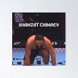 Khamzat Chimaev poster