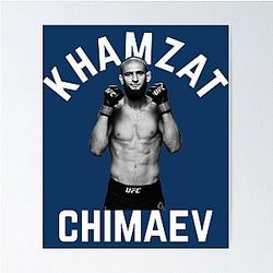 Khamzat Chimaev Poster