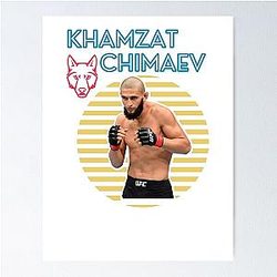 Khamzat Chimaev essential t-shirt - Khamzat Chimaev the wolf poster