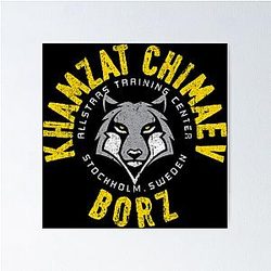 Khamzat Chimaev Poster