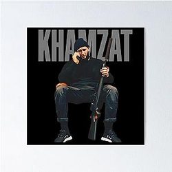 Khamzat Chimaev The Chechen Wolf Poster