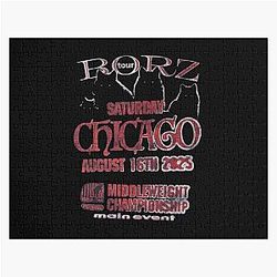 Khamzat Chimaev Borz Tour 2.0 Jigsaw Puzzle