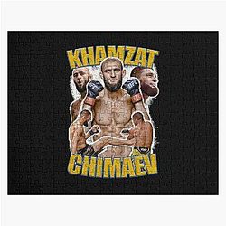 Khamzat Chimaev Mountain Wolf Jigsaw Puzzle