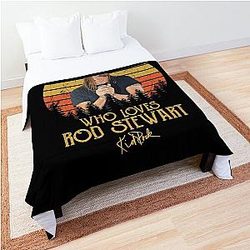 A Girl Who Loves Kid Rock Comforter