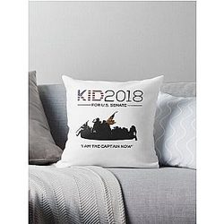 Kid Rock Senate Throw Pillow