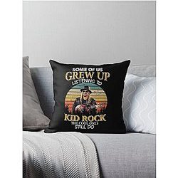 Some of Us Grew Up Listening to Kid Rock. The Cool Ones Still Do Vintage Throw Pillow