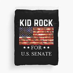 Kid Rock for USA Senate Duvet Cover
