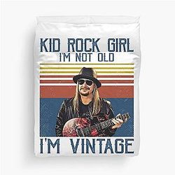 Retro Kid I'm Not Vintage Duvet Cover