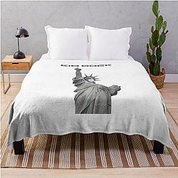 Kid Rock Merch Throw Blanket