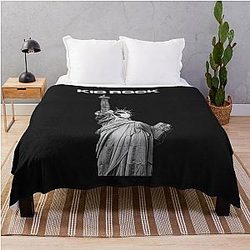 Vintage American Flag Kid Rock Blanket