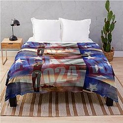 Kid Rock 2024 Throw Blanket