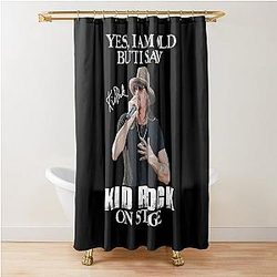 Yes I'm Old I Saw Kid Rock On Stage Shower Curtain