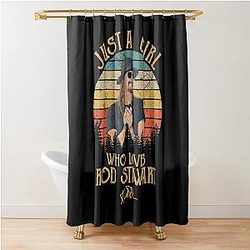 Just A Girl Loves Kid Rock Shower Curtain
