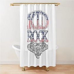 Vintage American Flag Kid Rock Shower Curtain