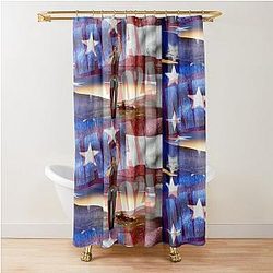 Kid Rock 2024 Shower Curtain