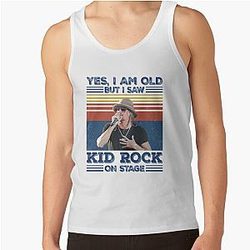 Retro I'm Old But Saw Kid Rock On Stage Tank Top