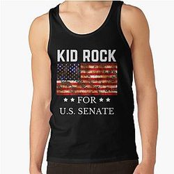 Vintage Kid Rock USA Senate T Shirt Tank Top