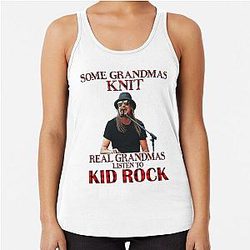 Some Grandmas Knit Raglan Tank Top
