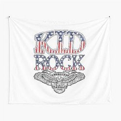 Vintage American Flag Kid Rock Tapestry