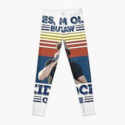 Retro I'm Old But I Saw Kid Rock On Stage Leggings